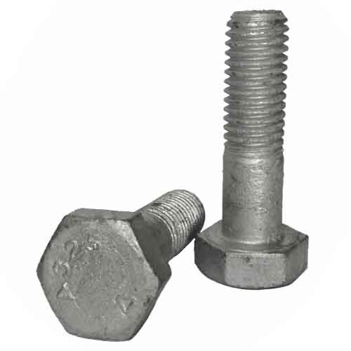 A325B107GD 1"-8 X 7" F3125 Gr. A325 Heavy Hex Structural Bolt, Type 1, HDG, USA/Canada
